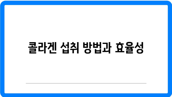 저분자콜라겐펩타이드 선택 시 고려할 필수 팁 | 건강, 뷰티, 영양정보