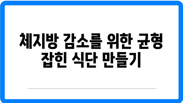 체지방 줄이는 법| 건강하게 체중 감량하는 10가지 효과적인 방법 | 체중 감량, 다이어트 팁, 건강 관리
